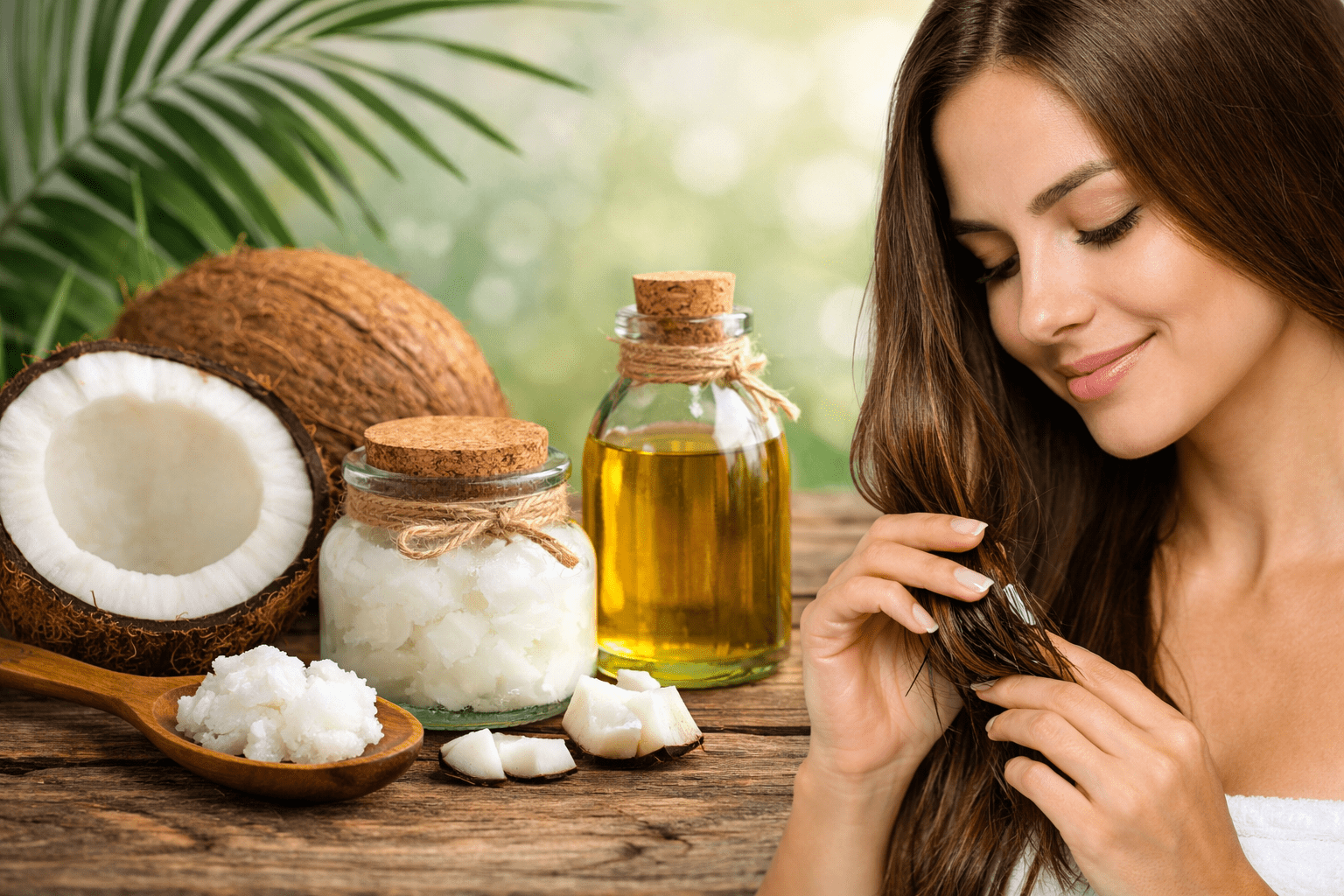 Is Coconut Oil Good for Hair Growth and Hair Health? The Science Behind Coconut Oil - keśa beauty