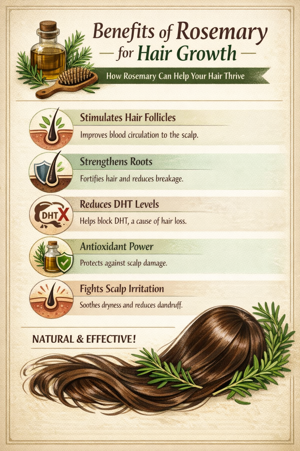 Keśa Rosemary & Peppermint Hair Growth Spray