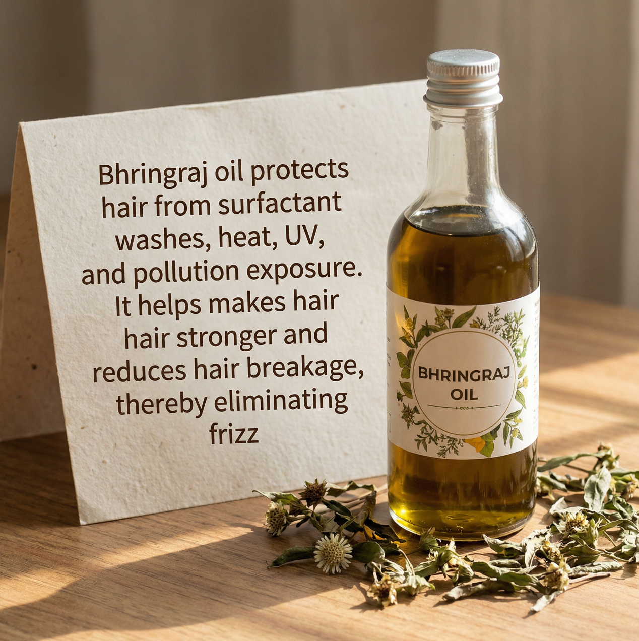 Keśa Hair Growth Oil | Natural Organic Serum for Alopecia Hair Loss with DHT Blockers